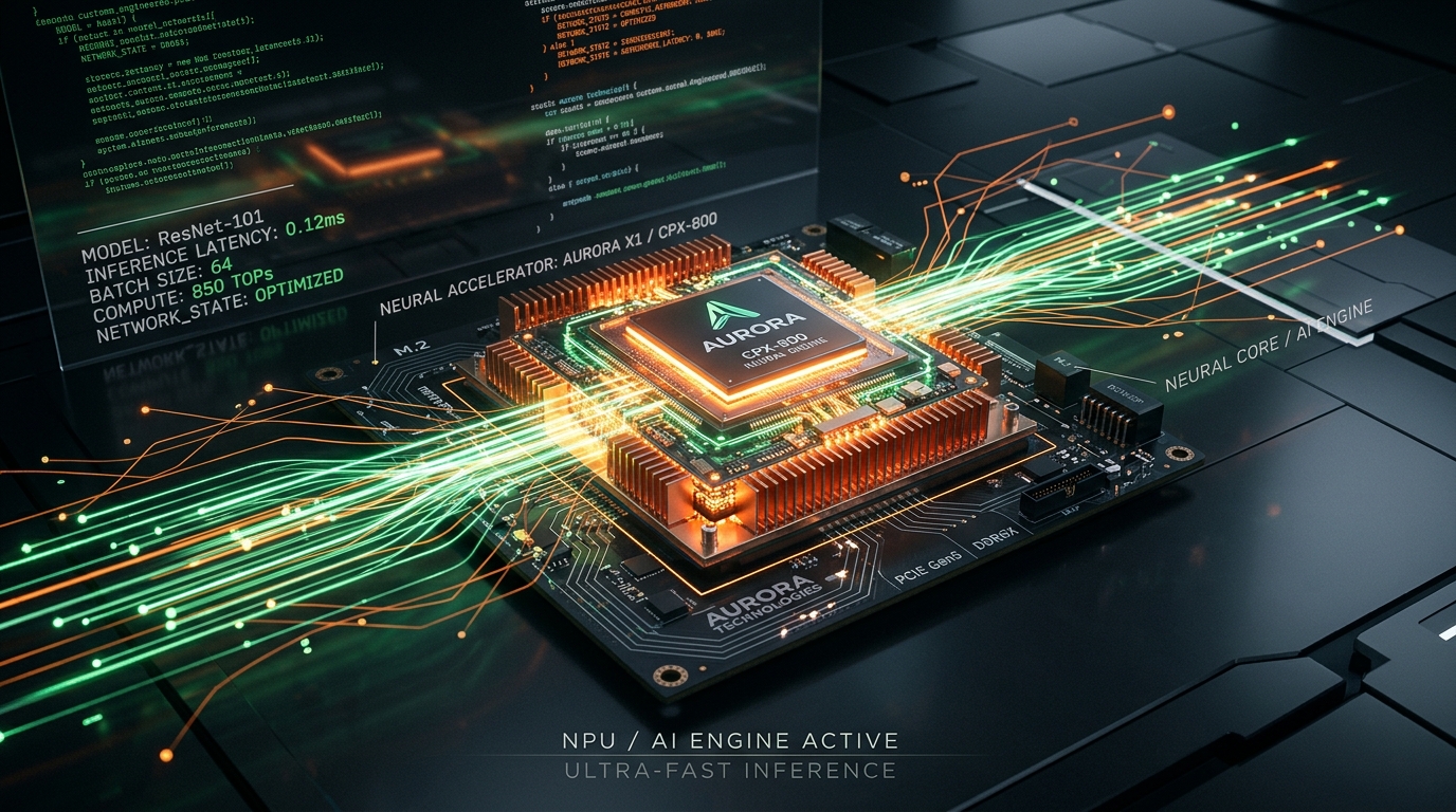 Ultra-fast local neural engine acceleration