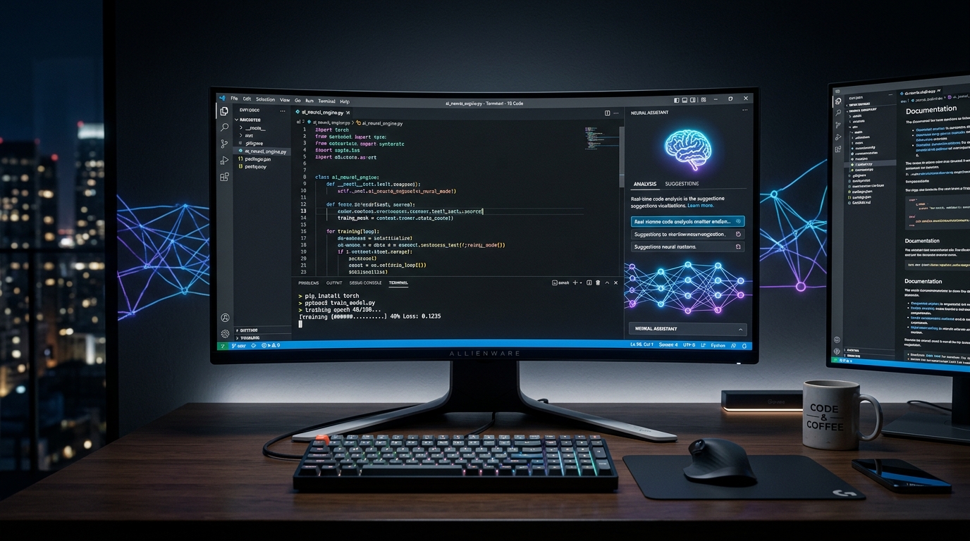 Offline AI coding agent running locally inside VS Code